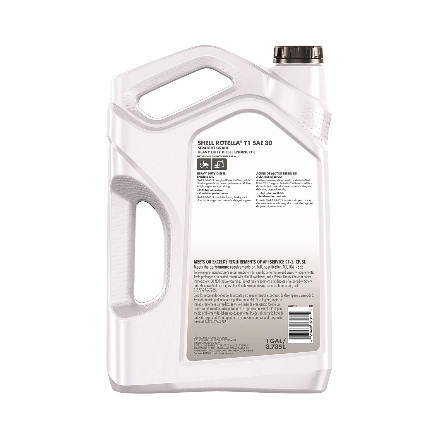 Shell Rotella T1 SAE 30 Conventional Heavy Duty - Bilde 2